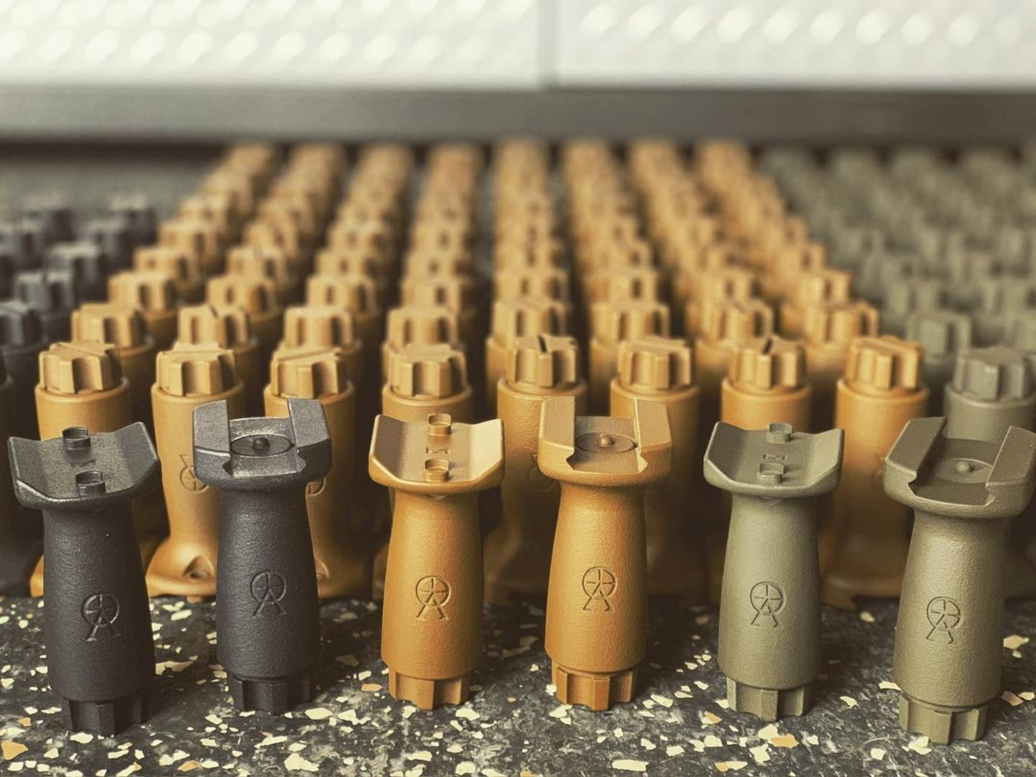 Onyx Arms stubby vertical grip | Cerakote