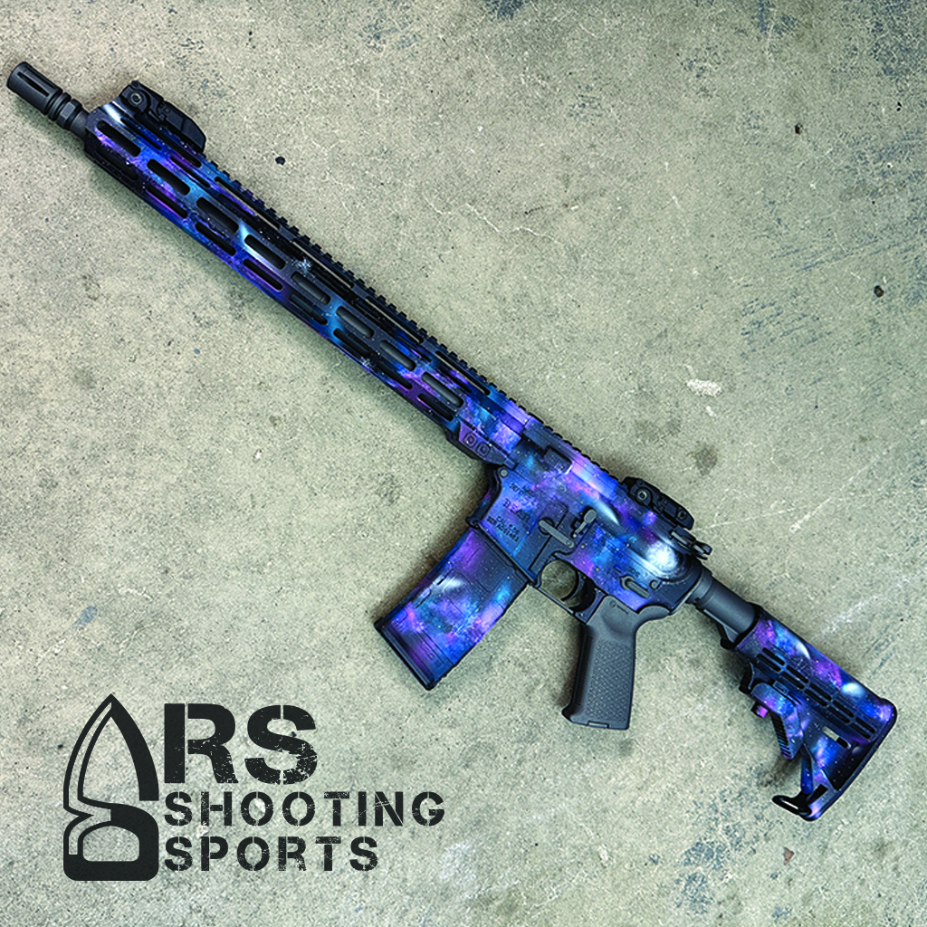 Custom Ar Rifle Custom Ar-15 Build Galaxy | Cerakote