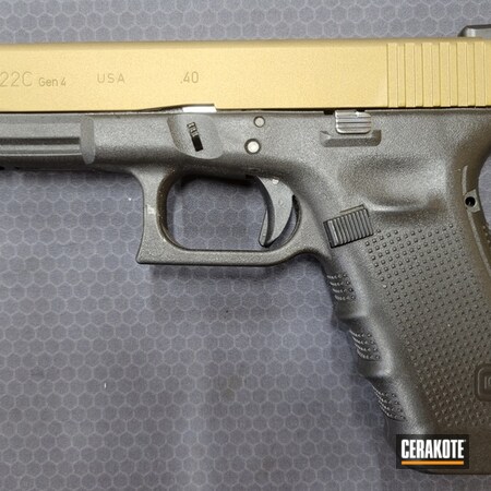 Powder Coating: Glock,S.H.O.T,Burnt Bronze H-148,Glock 22
