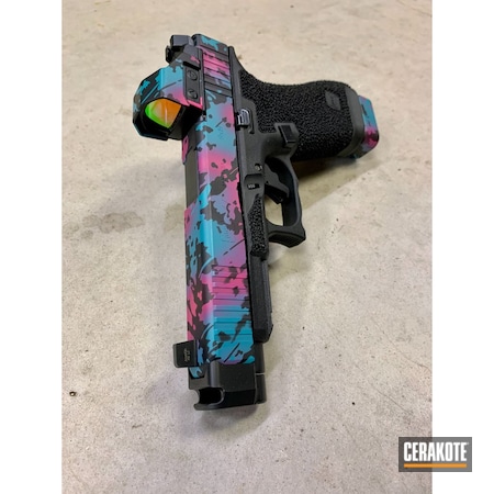Powder Coating: Miami Vice,Graphite Black H-146,S.H.O.T,Two-Color Fade,MultiCam,Retro,Custom Glock,AZTEC TEAL H-349,Prison Pink H-141
