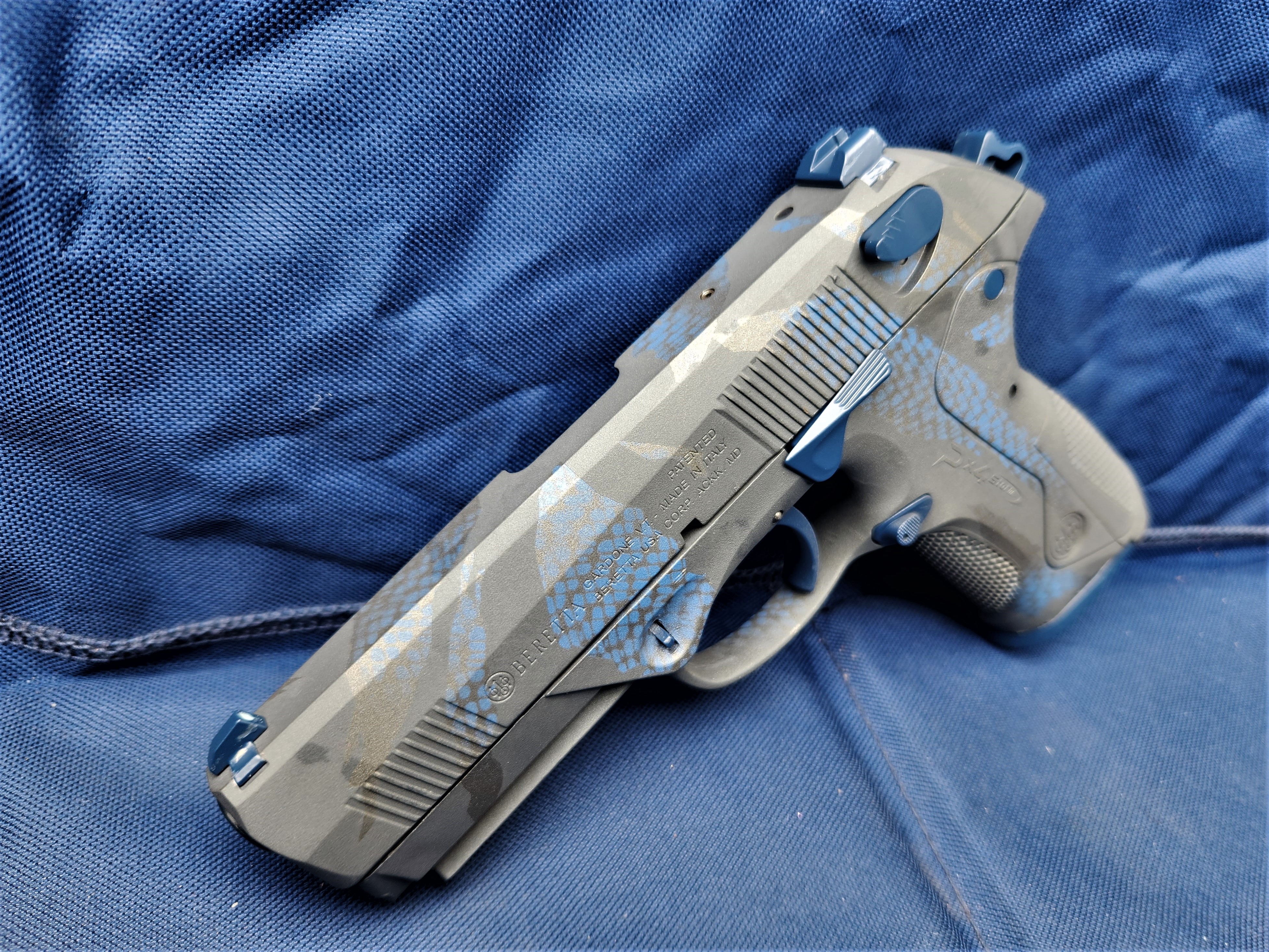 Cool Blue Raptor Rip Camo | Cerakote