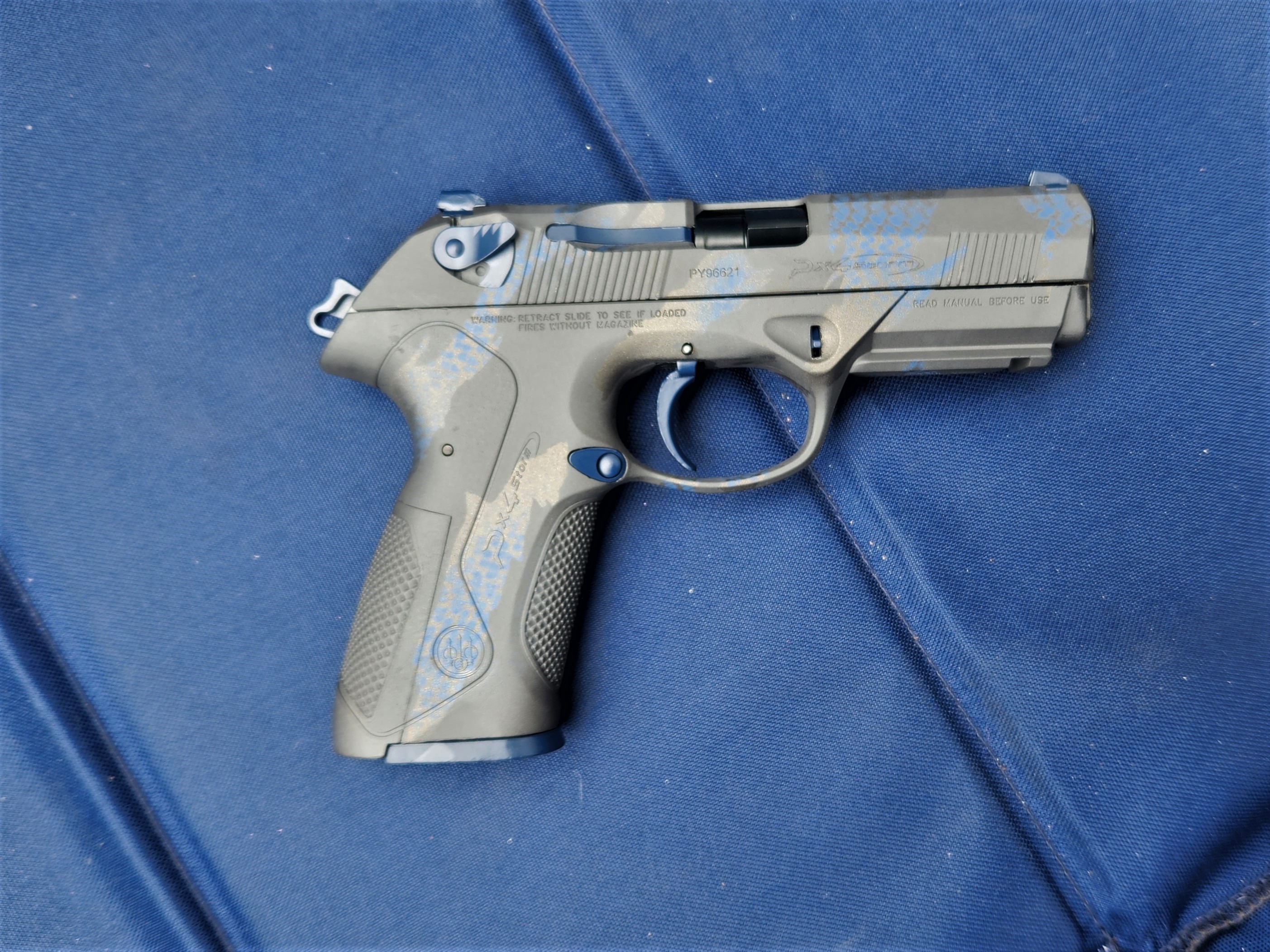 Cool Blue Raptor Rip Camo | Cerakote