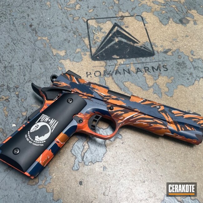 Kel-tec® Navy Blue, Tequila Sunrise, Frost And Bright White 1911