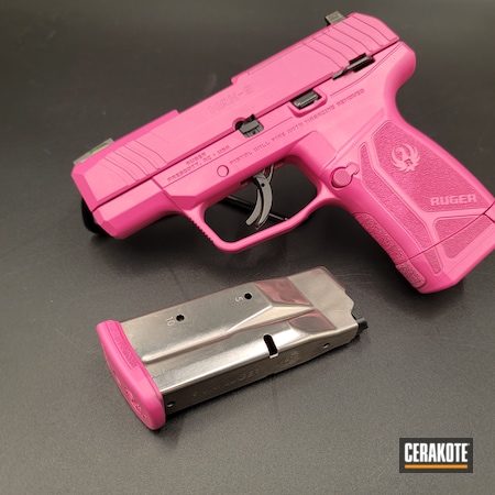 Powder Coating: S.H.O.T,SIG™ PINK H-224,Pistol,Ruger pistol,Ruger