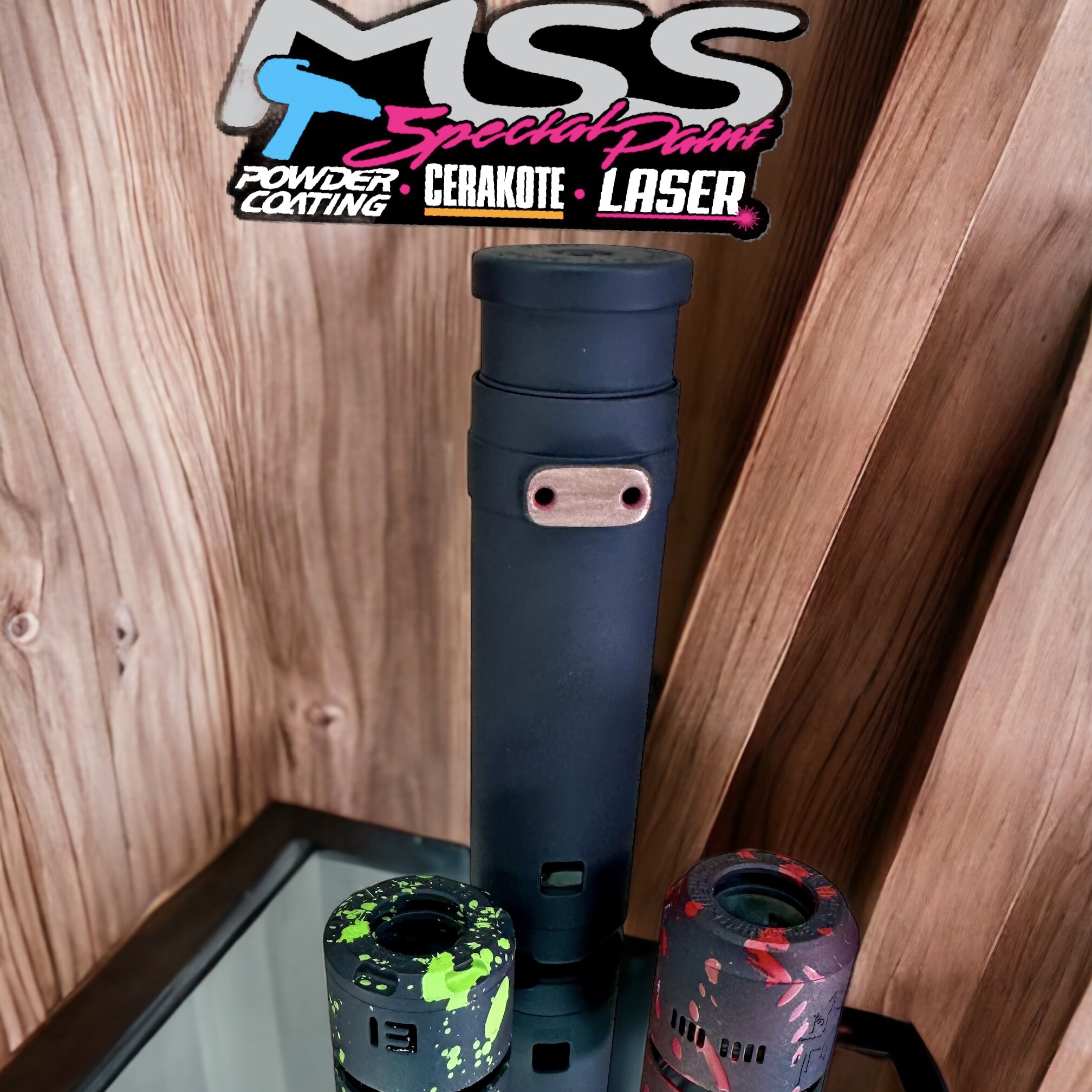 Vape Mod coated with H-168, H-146 and H-306 | Cerakote Vape Mod coated with H-168, H-146 and H-306 | Cerakote