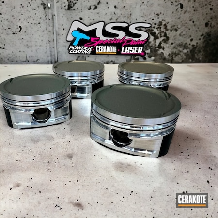Powder Coating: Engine Parts,PISTON COAT (Oven Cure) V-136,Argentina,MICRO SLICK DRY FILM LUBRICANT COATING (Oven Cure) P-109,Automotive,MSS Paint,Pistons