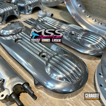 Cerakoted Cerakote Clear - Aluminum Motorcycle Parts