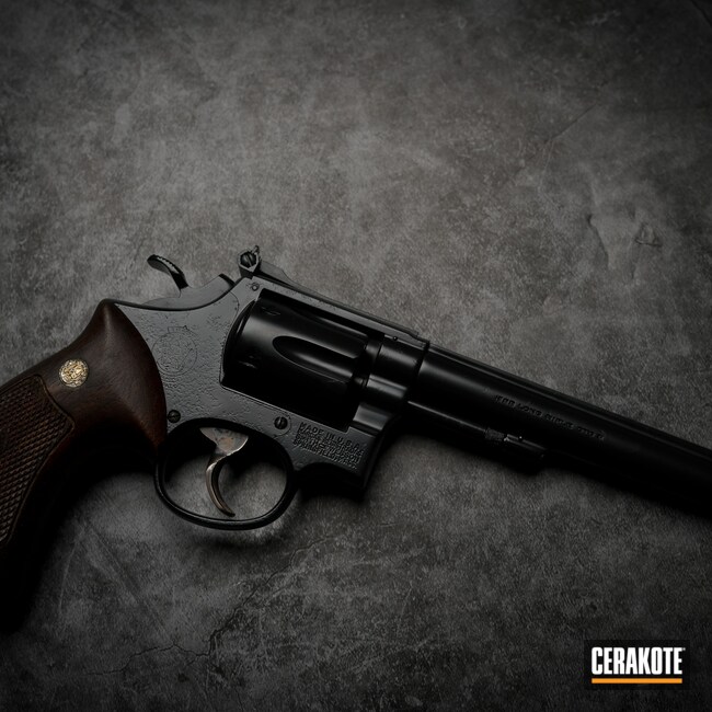 Cerakoted: S.H.O.T,BLACKOUT E-100,Smith & Wesson,Revolver,.22