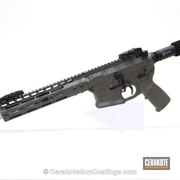 Cerakoted H-231 Magpul Foliage Green With H-152 Stainless