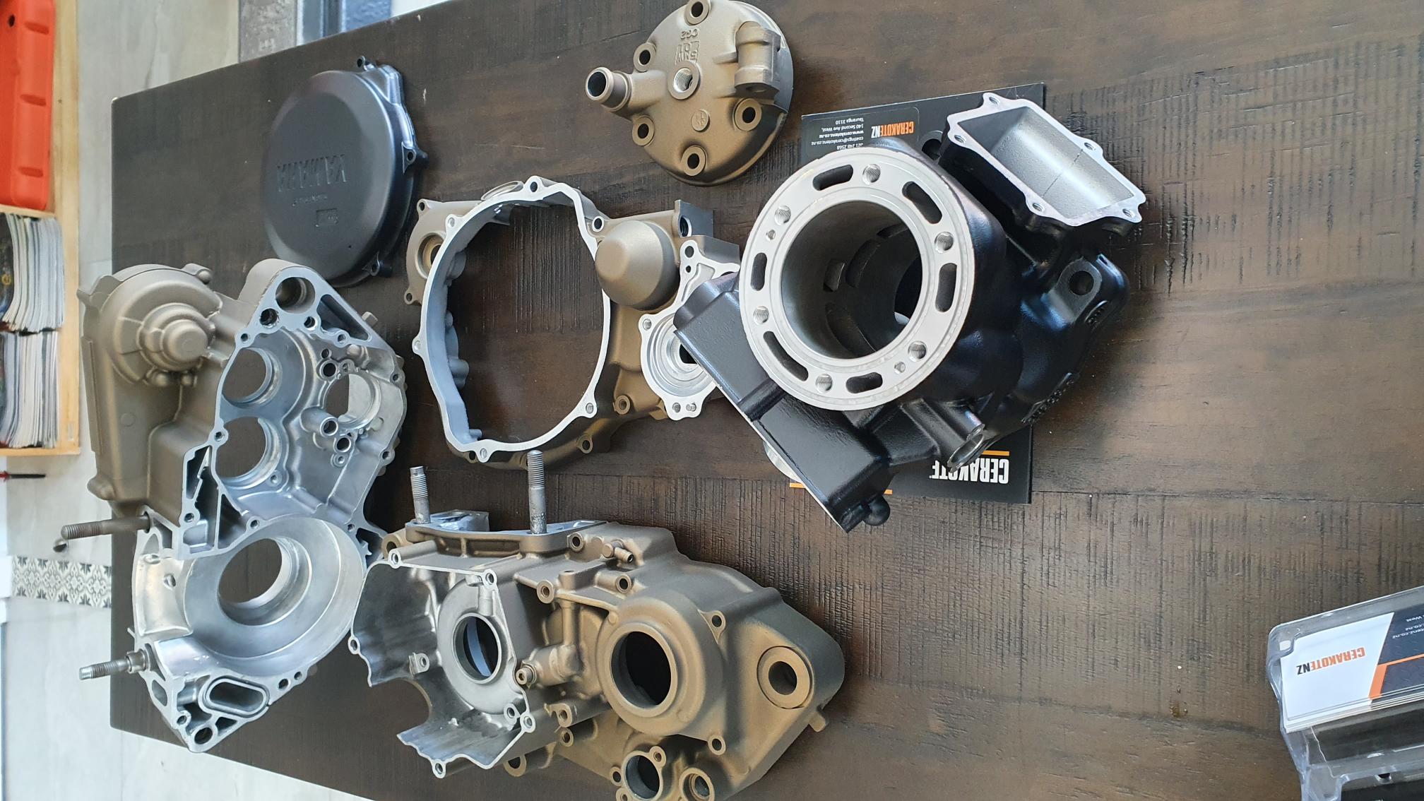 Cerakote Motorcycle Parts | Cerakote