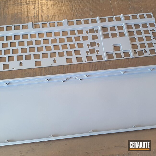 Cerakoted: Mechanical Mods,NORTHERN LIGHTS H-315,Keyboard,Mechanical Keyboard,Blue Titanium H-185