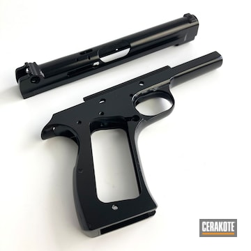 French Handgun Pa 135 Restored In Gloss Black