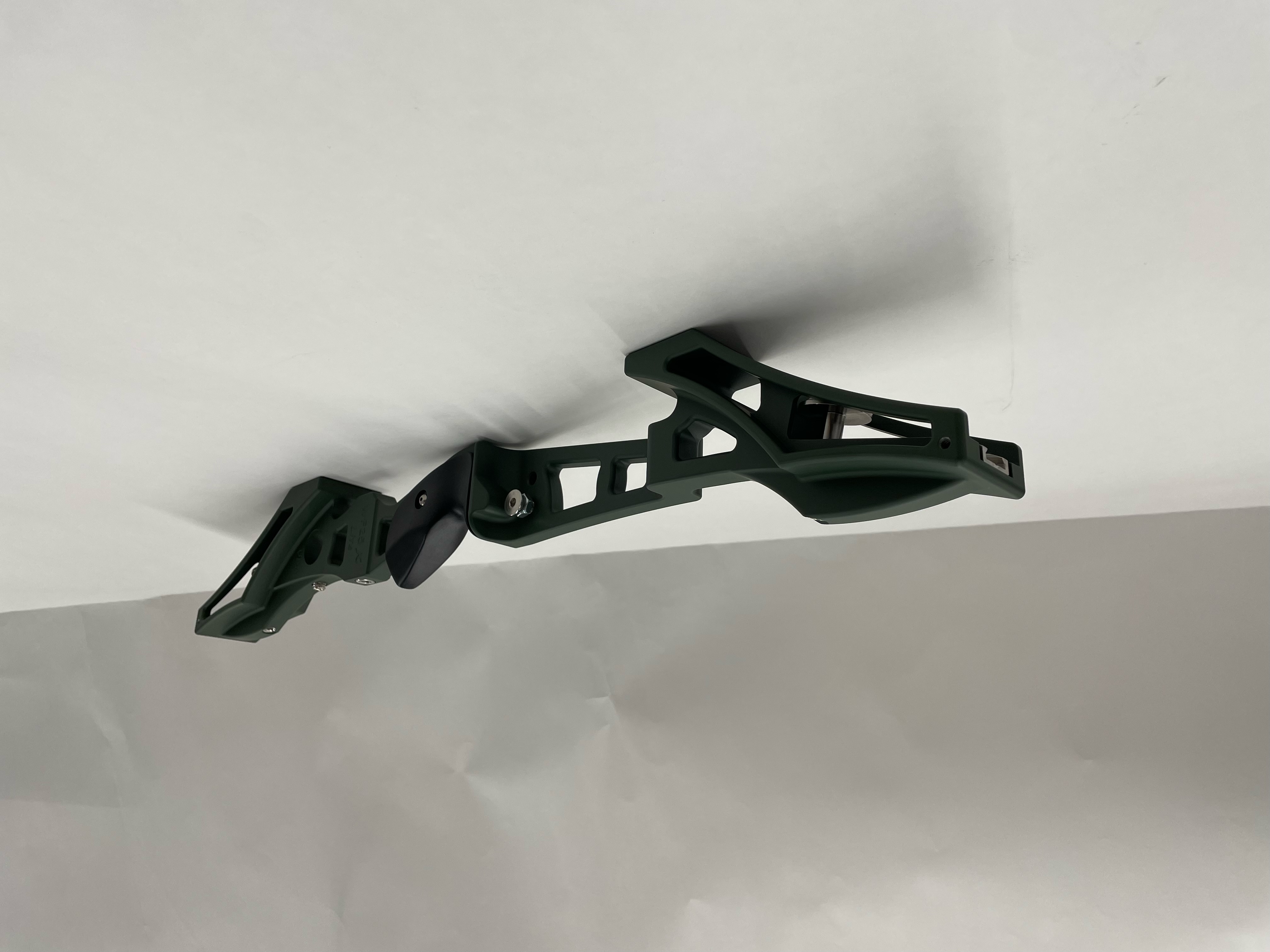 Bow Riser coated in Jesse James Eastern Front Green | Cerakote