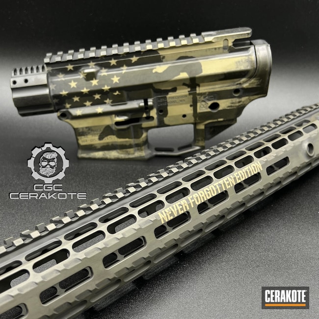 Cerakoted: Lower,m4,Distressed,Two Tone,Upper / Lower / Handguard,AR-15 Lower,MAGPUL® O.D. GREEN H-232,Laser Engrave,Patriotic,Memorial,Laserengraving,Two Color,Laser Engraved,Upper,AR Upper,Memorial Project,AR-15,Laser,S.H.O.T,Fallen Soldier,Certified Applicator,American Flag,Gun Parts,AR15 Lower,Aero Precision,Upper / Lower,AR Platform,Battleworn,Upper Receiver,Stars and Stripes,Full Cerkote Job