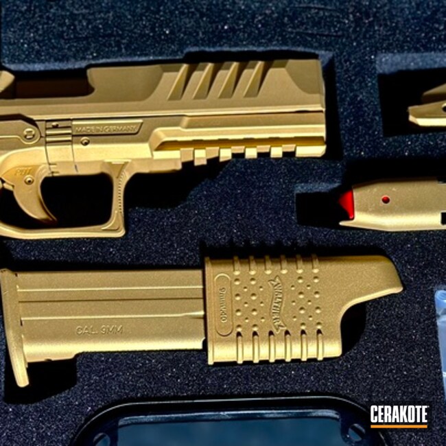Cerakoted Gold Walther Pdp