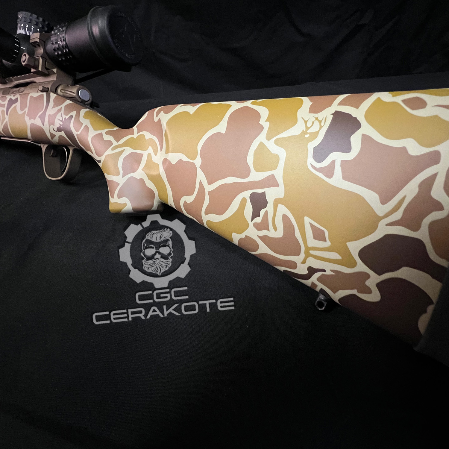 Bolt Gun finished in Chocolate Brown, Barrett® Bronze, Graphite Black ...