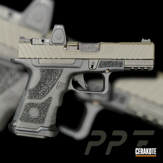 Cerakoted: S.H.O.T,Two Tone,Zev technologies,MAGPUL® O.D. GREEN H-232,ODG