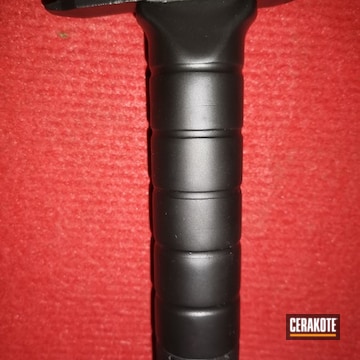 Cerakoted Graphite Black Commando Knife Handle