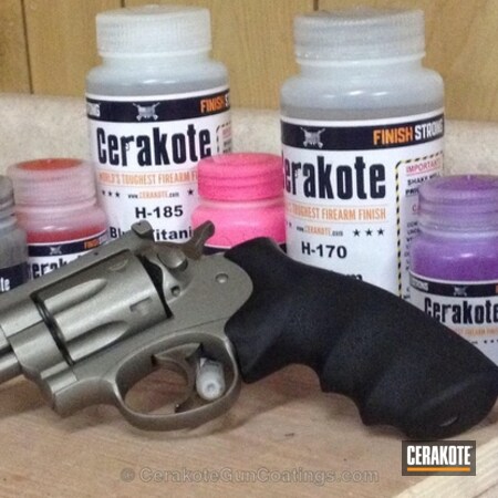 Powder Coating: Revolver,Ruger,Titanium H-170