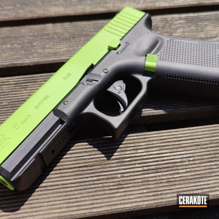Powder Coating: Glock,Zombie Green H-168,S.H.O.T,Airsoft,Glock 17