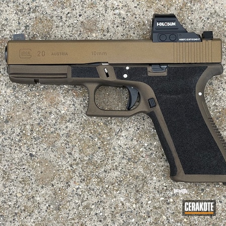 Powder Coating: Glock 20,Midnight Bronze H-294,S.H.O.T,Glock 20SF,Burnt Bronze H-148
