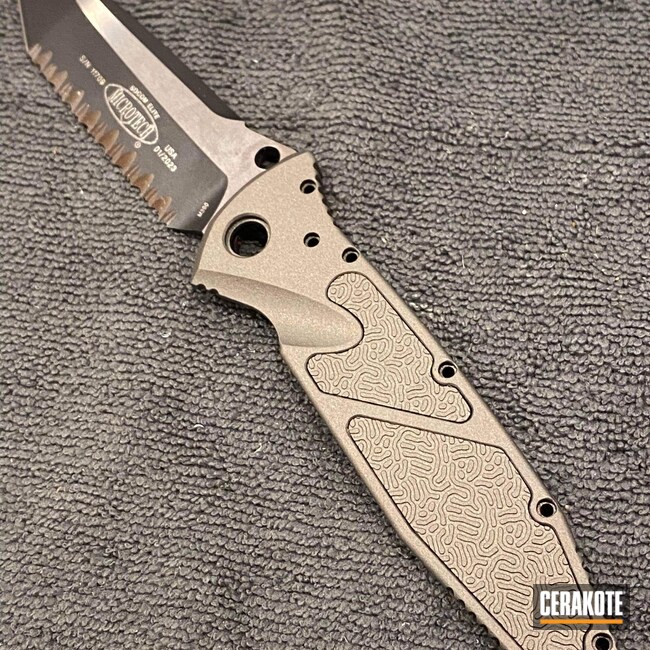 Cerakoted: Microtech,Stainless H-152,Knife