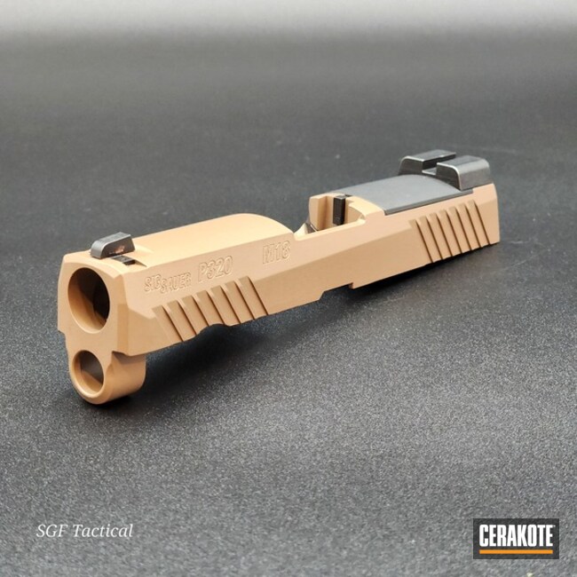 Sig Sauer P320 M18 Slide Coated With E-170