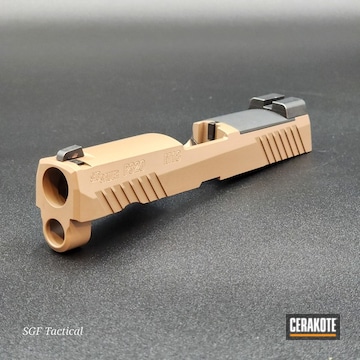 Sig Sauer P320 M18 Slide Coated With E-170