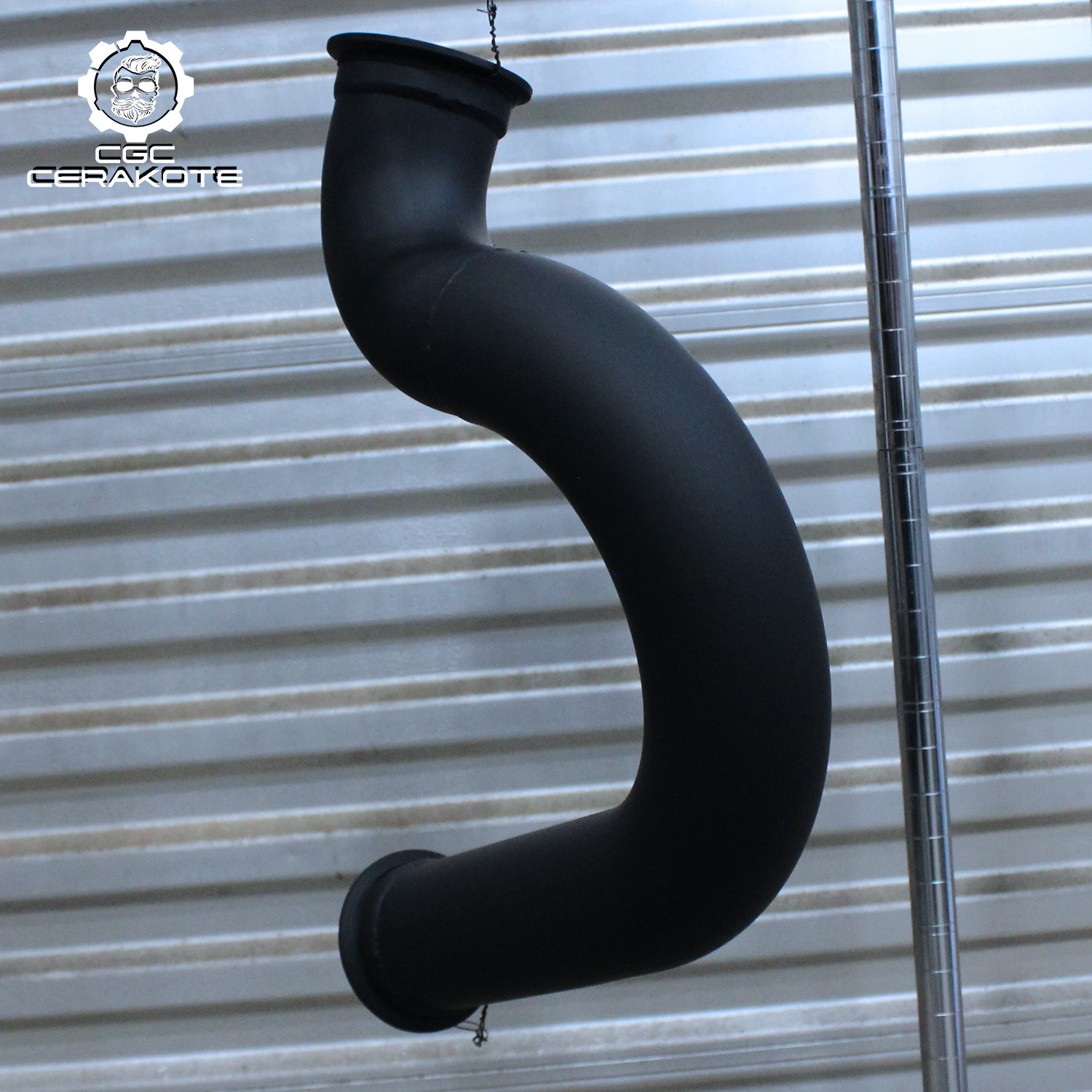 Graphite Apllicator Muscle Rod Shop-Exhaust-Graphite Black | Cerakote