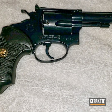 Cerakoted Revolver In E-110 And H-238