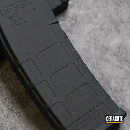 Powder Coating: Laser Engrave,S.H.O.T,Sniper Grey H-234,Pmag