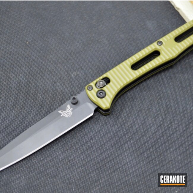 Noveske Bazooka Green Benchmade Pocket Knife