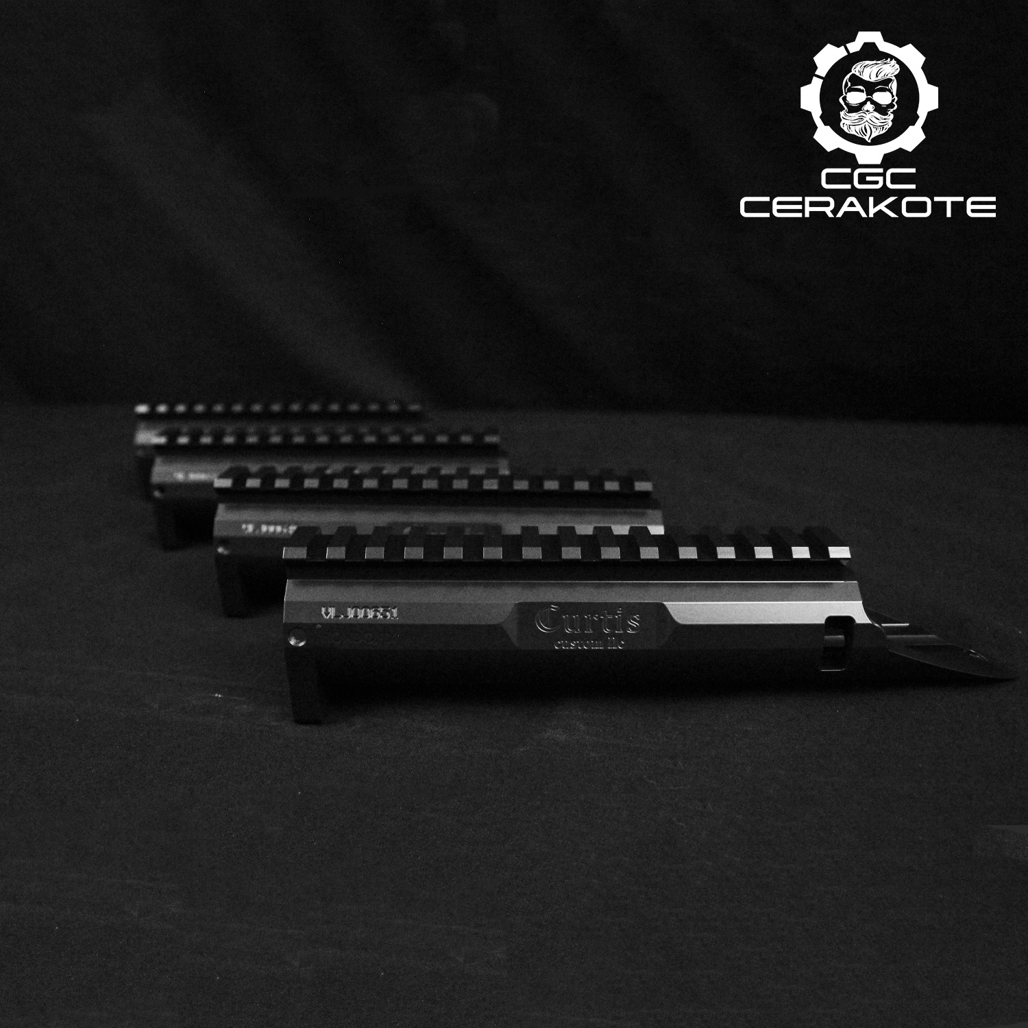 Graphite Apllicator Curtis Action - Graphite Black | Cerakote