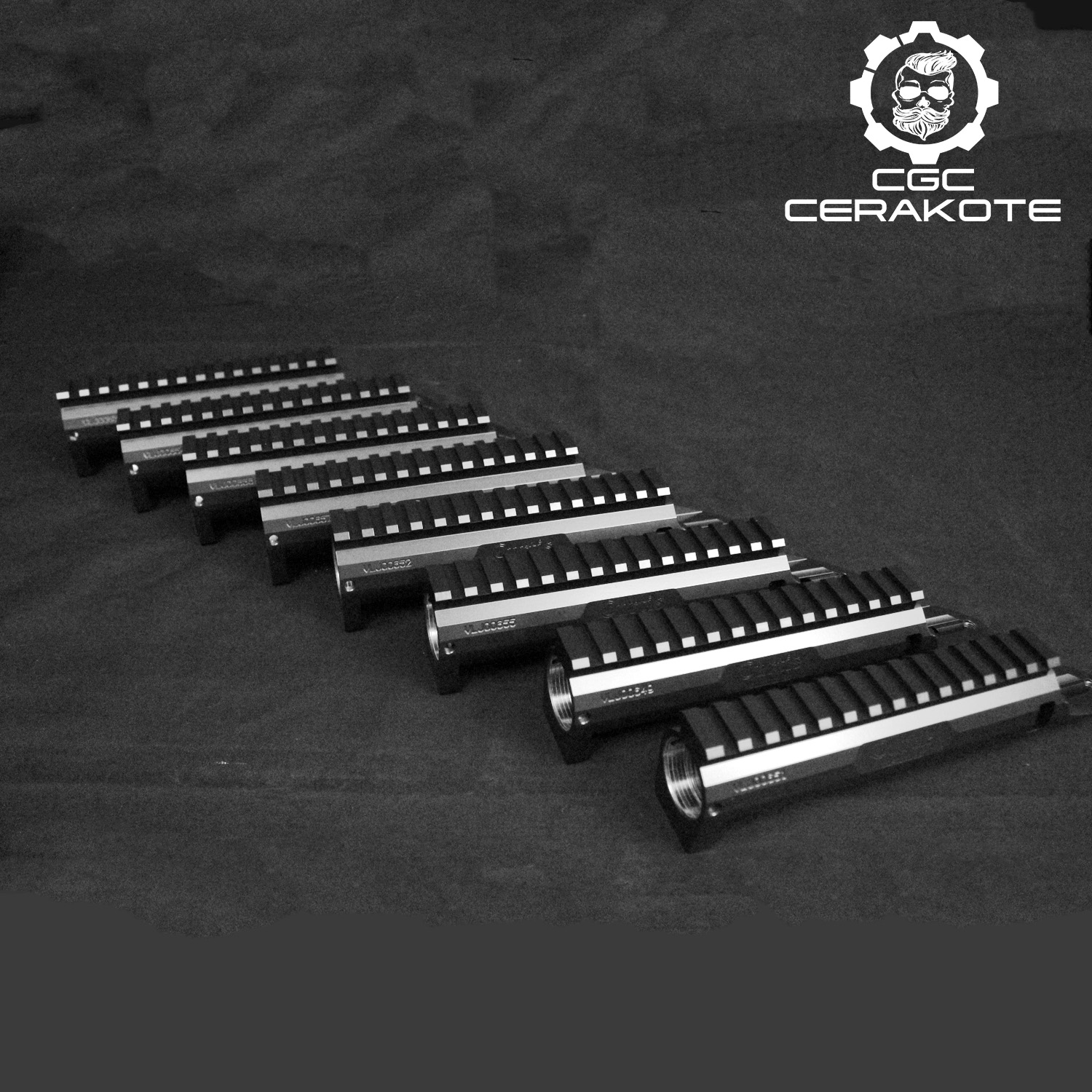 Graphite Apllicator Curtis Action - Graphite Black | Cerakote