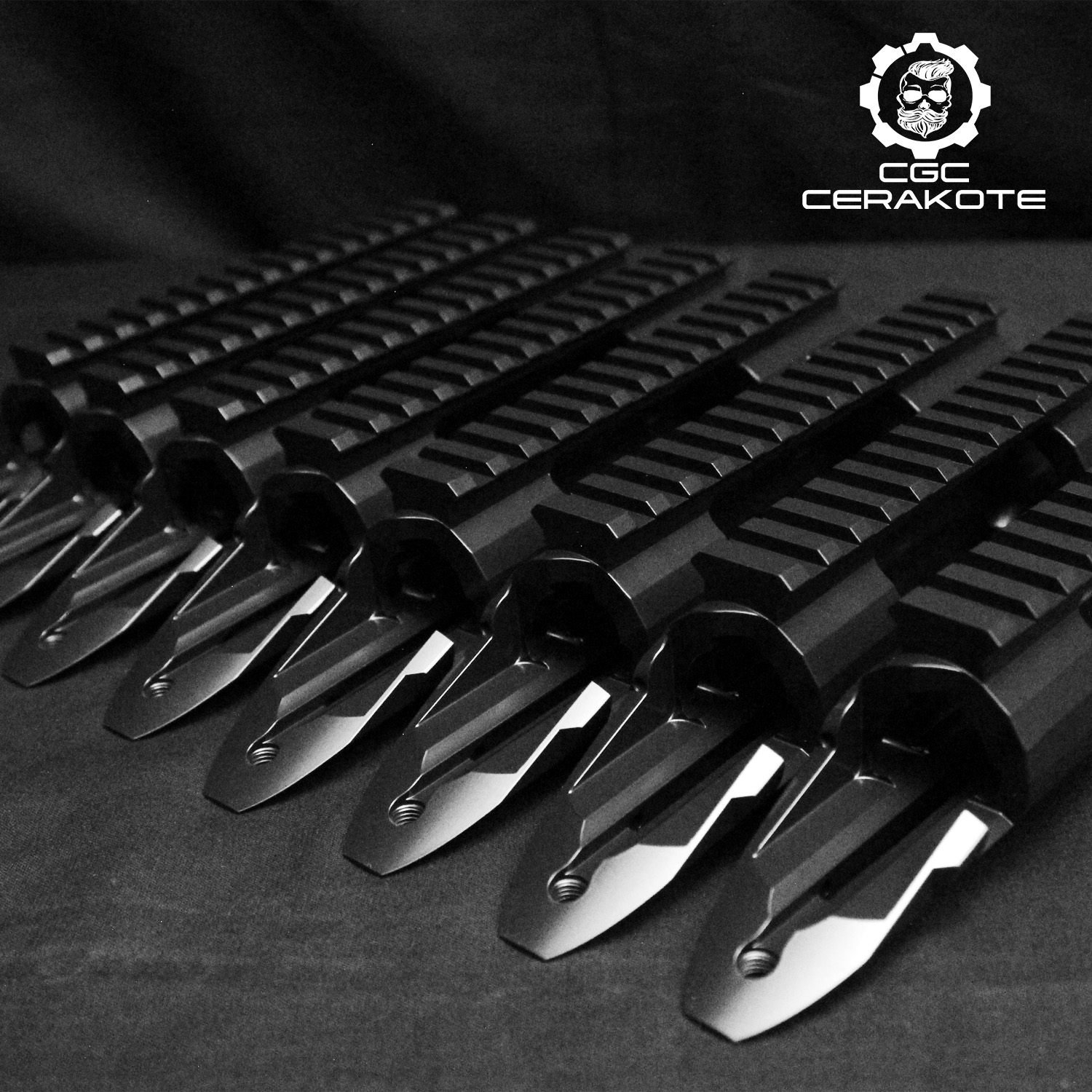 Graphite Apllicator Curtis Action - Graphite Black | Cerakote