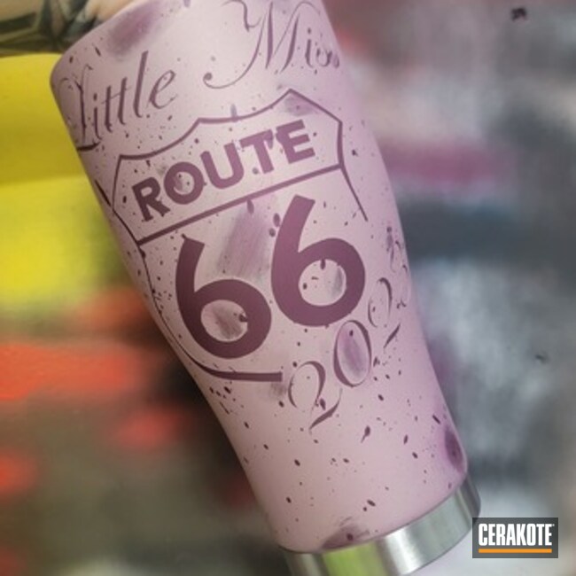 YETI Cup featuring Sig™ Pink, Periwinkle, Tequila Sunrise