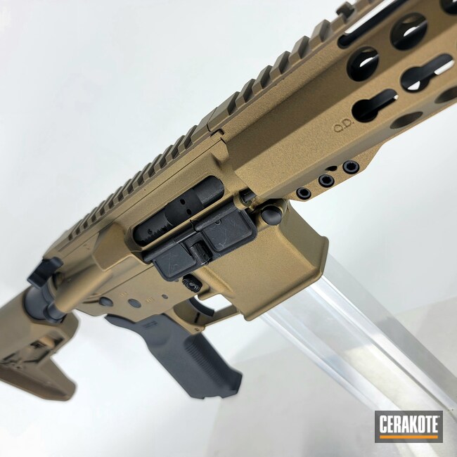 Cerakoted: Rifle,Cerakote FX SHIVER FX-108,Graphite Black H-146,Burnt Bronze H-148,Tactical Rifle,SMOKED BRONZE H-359,AR-15