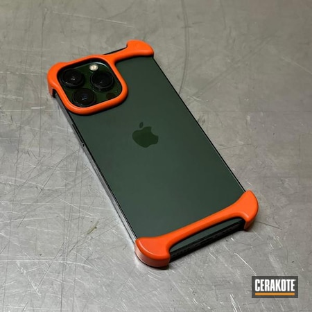 Powder Coating: Hunter Orange H-128,iPhone,Phone Case,Cellphone Case