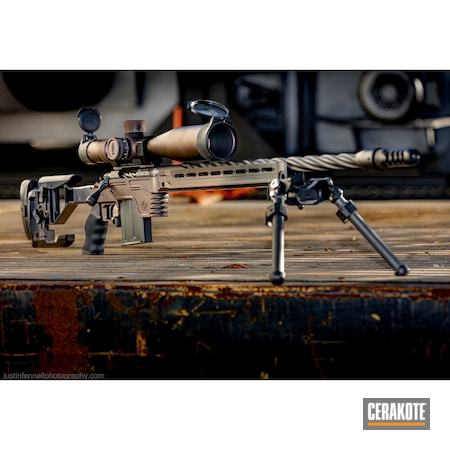 Powder Coating: 6.5 Creedmoor,S.H.O.T,Precision Rifle,VORTEX® BRONZE H-293,Armor Black H-190,Chassis,Tactical Rifle,Bolt Action Rifle,Custom