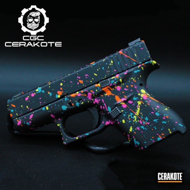 Custom Paint Splatter - Glock 43