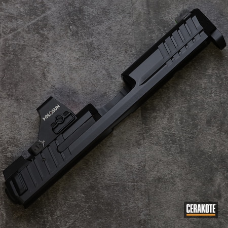 Powder Coating: Graphite Black H-146,HK Pistol,S.H.O.T,HKVP9,Pistol Slide