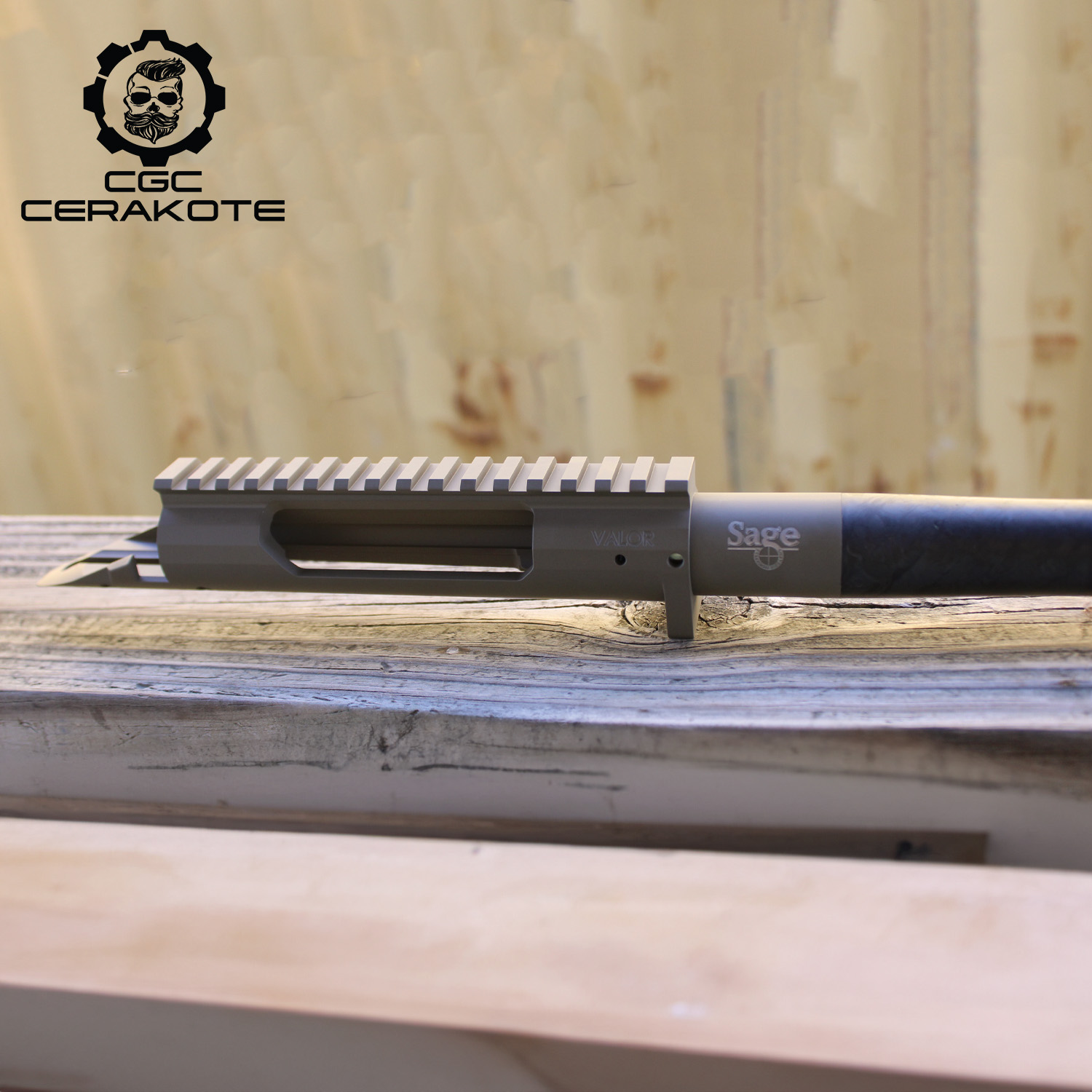 Custom Sage Precision actions | Cerakote