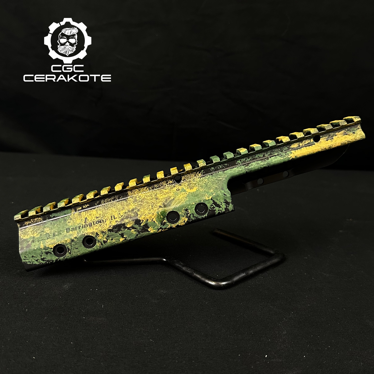 Custom Rhodesian Brushstroke - DSA FAL | Cerakote