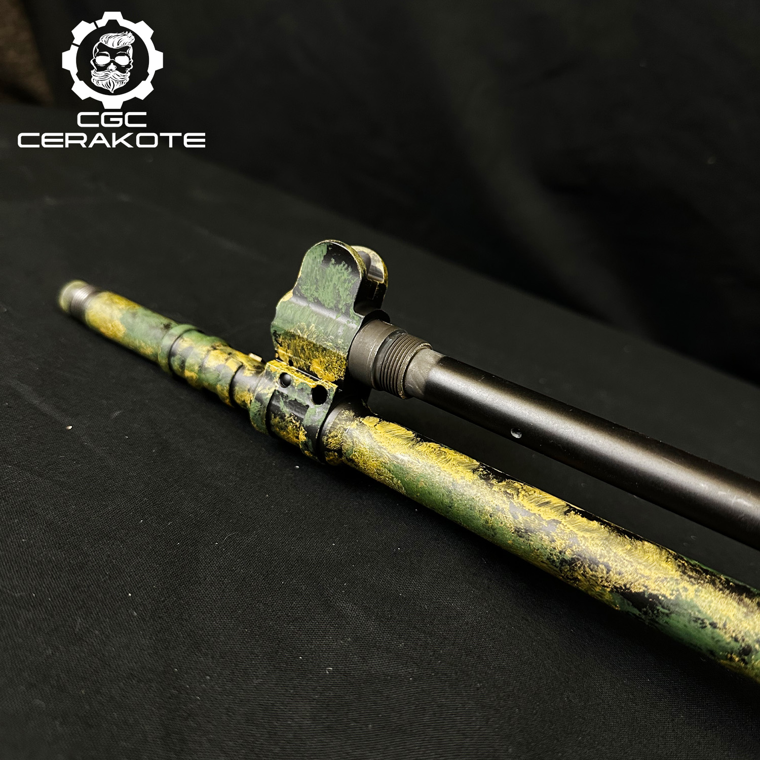 Custom Rhodesian Brushstroke - DSA FAL | Cerakote