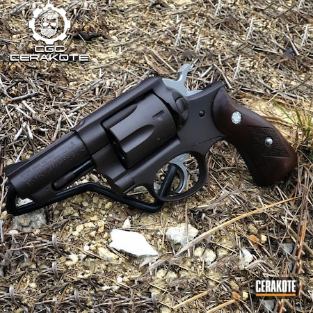 Powder Coating: Graphite Black H-146,Ruger SP101,S.H.O.T,Cerakote,Pistol,Ruger Revolver,Revolver,Hammer,Certified Applicator,Ruger,Pistols