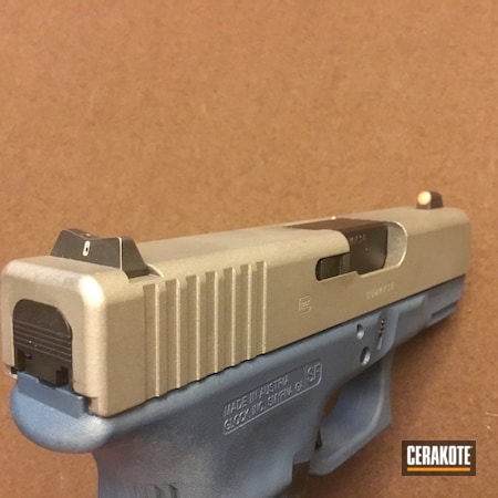 Powder Coating: Glock 29,Blue Titanium H-185,Titanium H-170