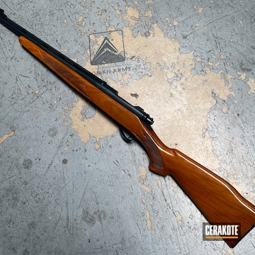 Cerakoted Midnight Remington .243 Bolt Action Rifle