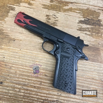 1911 With Flames
