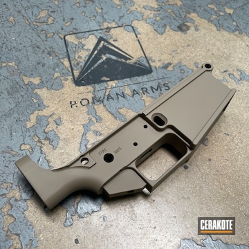 Cerakoted Magpul® Fde And Magpul® Flat Dark Earth Lower Receiver
