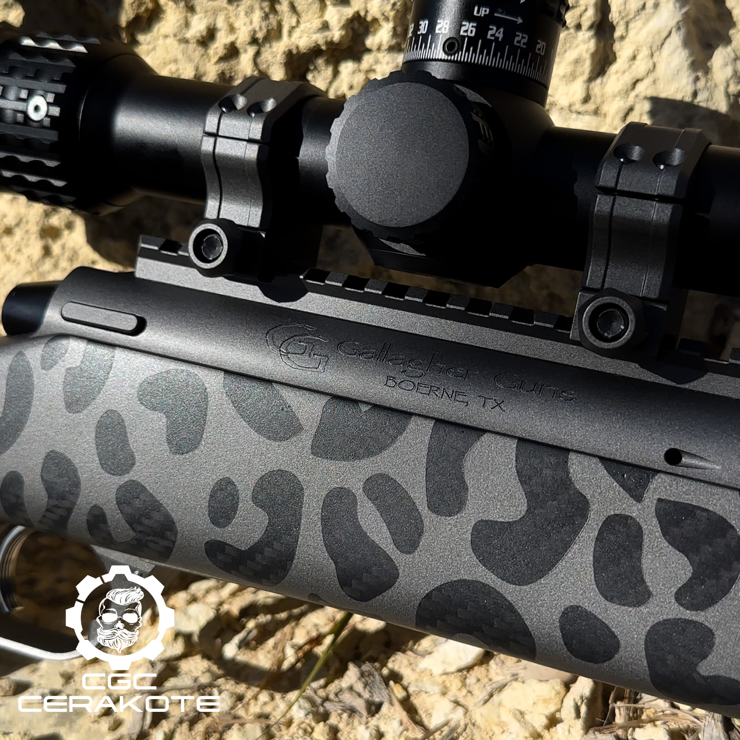 Custom Epoxy Rifle Cerakote Custom Rifle Build | Cerakote